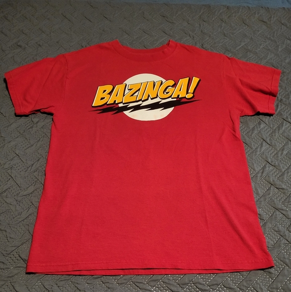 Source Unknown Other - Bazinga Big Bang Theory Tee - Medium